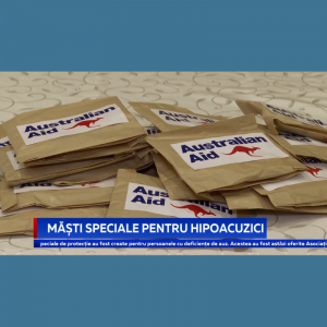 Măști speciale pentru hipoacuzici