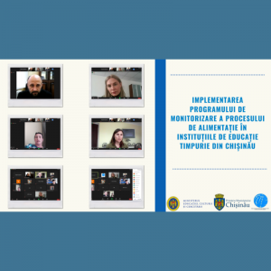 Implementarea programului de monitorizare a procesului de alimentație în instituțiile de educație timpurie din Chișinău